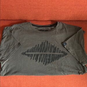 Olive Green Graphic T-Shirt